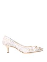 Thumbnail for your product : Dolce & Gabbana Belucci flower-sequin lace pumps