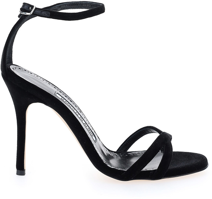 manolo blahnik paloma snakeskin sandals