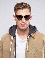 Thumbnail for your product : Levi's Levis Round Sunglasses In Brown