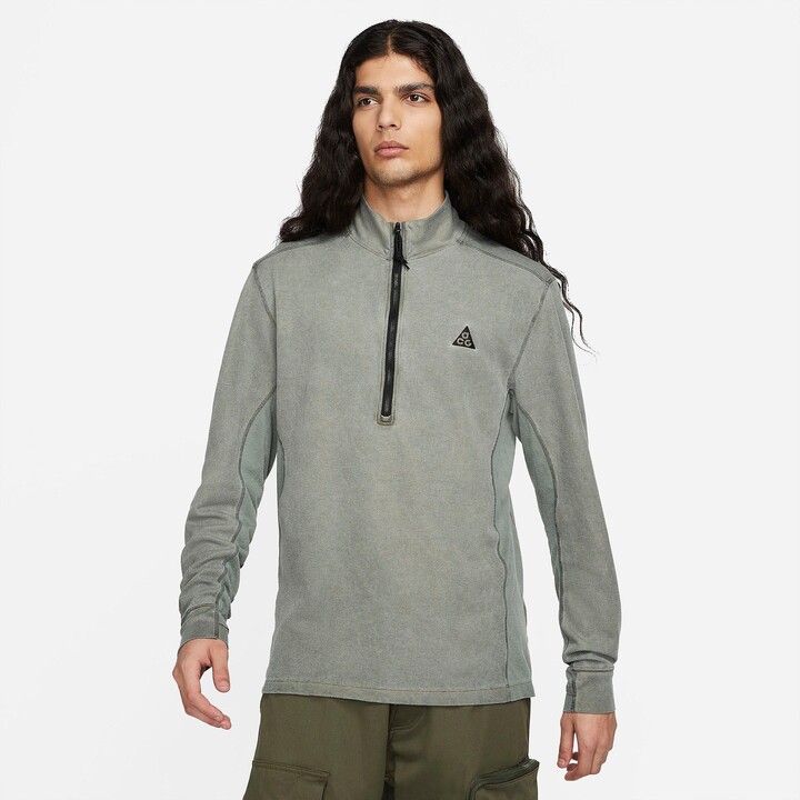 Nike Men's Dri-FIT ADV ACG "Steeple Rock" Half-Zip Long-Sleeve Shirt -  ShopStyle