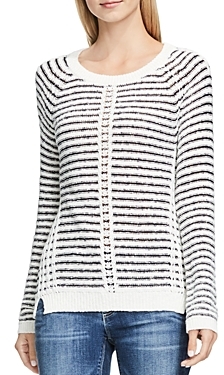 Vince Camuto Textured Stripe Sweater