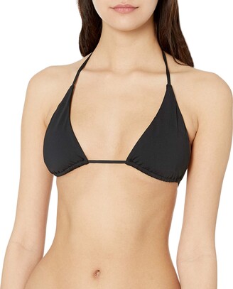 Volcom Women's Standard Junior's Simply Seamless Triangle Bikini Top