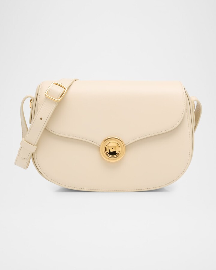 Loro Piana Ghiera Small Leather Crossbody Bag