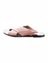 Thumbnail for your product : Pedro Garcia Slides Pink