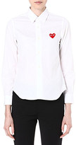 Thumbnail for your product : Play Embroidered-heart shirt