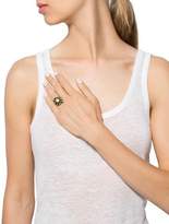 Thumbnail for your product : Ring 18K Pearl & Diamond Floral