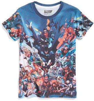 Eleven Paris Boy's Little Justice League Superhero T-Shirt