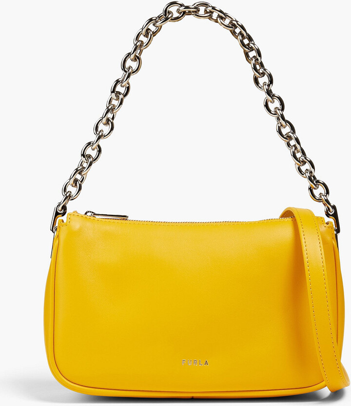 Womens Bags Shoulder bags in Yellow Pinko Leather Bags. 