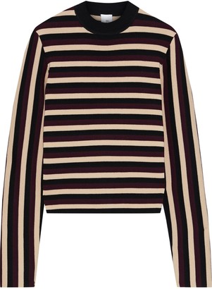 Iris & Ink Seri Striped Merino Wool Sweater