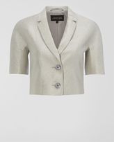 Thumbnail for your product : Jaeger Metallic Textured Jacket