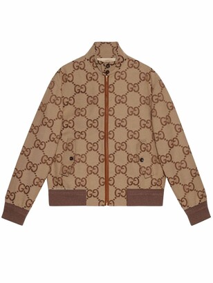 Mens Leather Gucci Jacket | ShopStyle