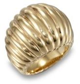 Thumbnail for your product : John Hardy Bedeg 18K Yellow Gold Dome Ring