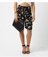 Thumbnail for your product : New Look Black Sparkle Laser Cut Out Zip Top Clutch