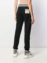 Thumbnail for your product : Moschino contrast trim track trousers