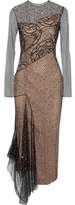 Thumbnail for your product : Jason Wu Lace-paneled Crystal-embellished Swiss-dot Tulle Midi Dress