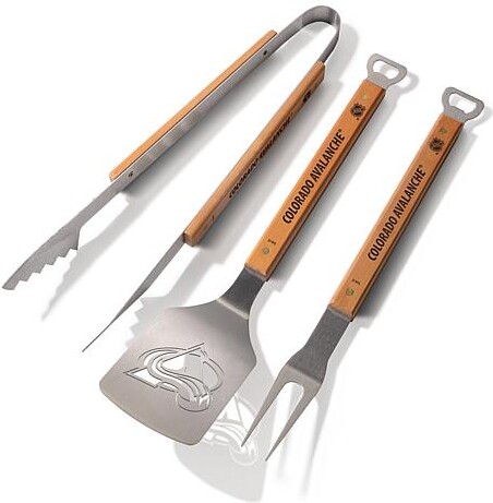 YouTheFan You the Fan Officially-licensed NHL Classic 3-Piece BBQ Set - Colorado Avalanche