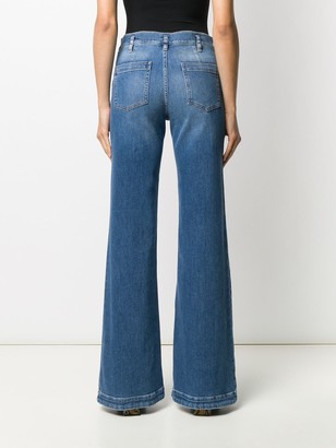 RED Valentino Flared Mid-Rise Jeans