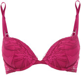 Thumbnail for your product : Calvin Klein Stretch-lace Underwired Push-up Bra