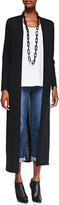 Thumbnail for your product : Eileen Fisher Washable Wool Crepe Extra Long Cardigan, Women's