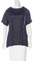Thumbnail for your product : Comme des Garcons Semi-Sheer Flared Top