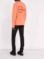 Thumbnail for your product : 1017 Alyx 9sm - Relentless Long Sleeved Cotton T Shirt - Mens - Orange