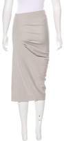 Thumbnail for your product : Donna Karan Knee-Length Wool Skirt