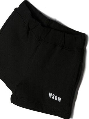 Msgm Kids Logo-Print Shorts Set