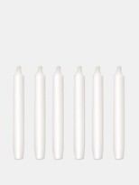 Thumbnail for your product : Cire Trudon Madeleine Set Of Six Tapered Candles - White
