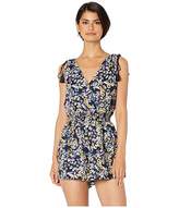 Thumbnail for your product : Cupcakes And Cashmere Meadow Floral Printed Romper