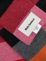 Thumbnail for your product : Molly Goddard Stripe-Knit Wool Scarf