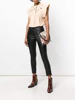 Thumbnail for your product : Chloé cutout-detail pintucked shirt
