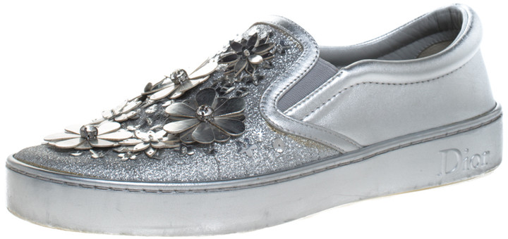 dior floral sneakers