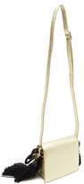 Thumbnail for your product : Hillier Bartley - Tassel Embellished Mini Satchel Bag - Womens - Gold