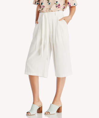 J.o.a. Women's Pleated Trapeze Pants In Color: White Size XS From Sole Society