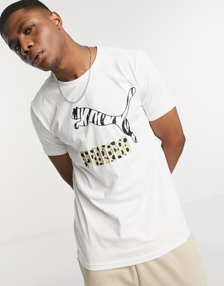 puma animal print shirt