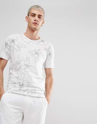 ONLY & SONS Flower T-Shirt