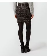 Thumbnail for your product : New Look Black Jersey Aztec Jacquard Mini Skirt
