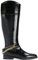 Thumbnail for your product : Lanvin Chain-Embellished Boots