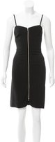 Thumbnail for your product : L'Agence Sheath Decollete Neck Dress