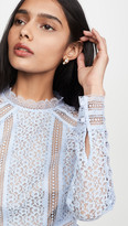 Thumbnail for your product : Self-Portrait Lace Panel Maxi Dress