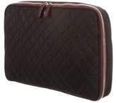 Thumbnail for your product : Chanel Quilted Laptop Case