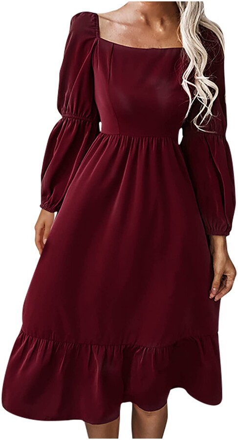 long flowy dresses cheap