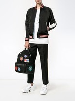 Thumbnail for your product : Saint Laurent City patch embellished backpack