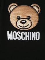 Thumbnail for your product : MOSCHINO BAMBINO sequin-embroidered T-shirt dress