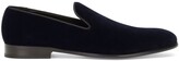 Thumbnail for your product : Dolce & Gabbana Open-Back Velvet Slippers