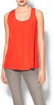 Thumbnail for your product : Collective Concepts Pleated Front Tank