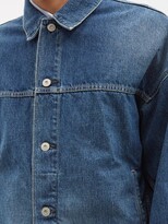 Thumbnail for your product : Kuro Dynamo Recycled-denim Jacket - Blue