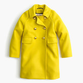 Thumbnail for your product : J.Crew Girls' wool golden-button coat