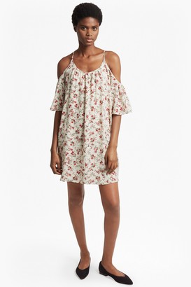 French Connection Anastasia Ditsy Cold Shoulder Dress