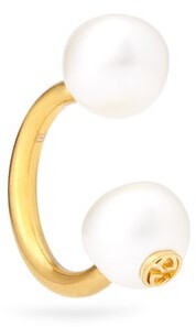 Gucci Pearl-effect Single Earring - White